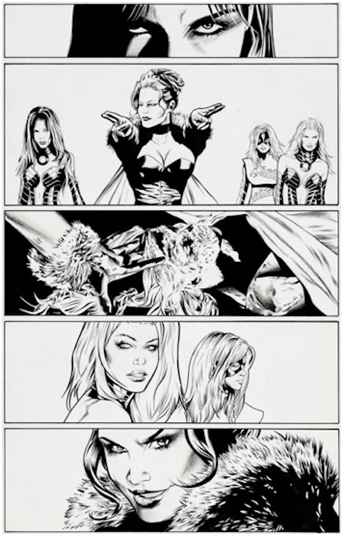 Uncanny X-Men #508 Page 11 by Greg Land sold for $510. Click here to get your original art appraised.