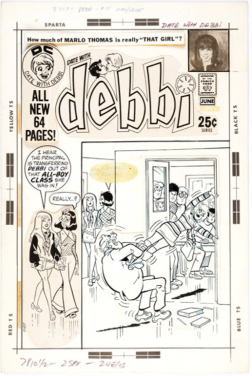 Debbi #15 Cover Art by Henry Scarpelli sold for $385. Click here to get your original art appraised.