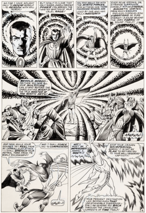 Strange Tales #160 Page 6 by Herb Trimpe sold for $11,100. Click here to get your original art appraised.