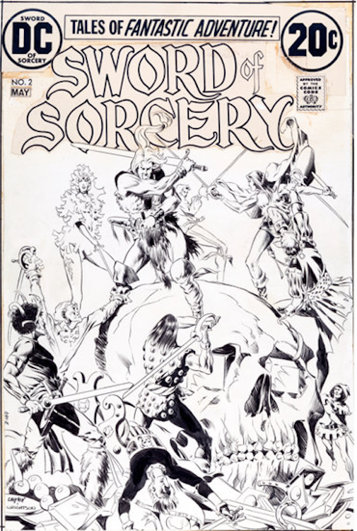 Sword of Sorcery #2 Cover Art by Howard Chaykin sold for $4,180. Click here to get your original art appraised.