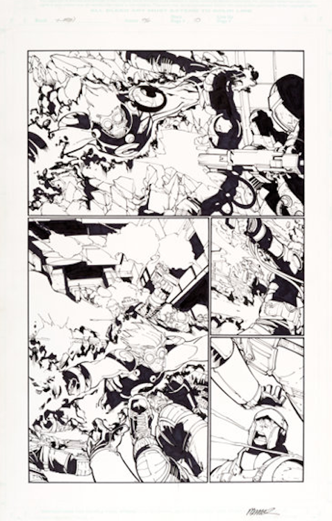 X-Men #196 Page 10 by Humberto Ramos sold for $130. Click here to get your original art appraised.