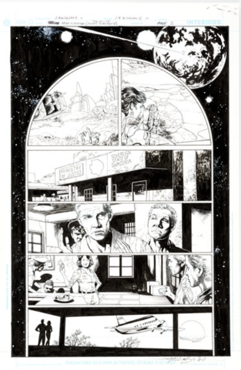 DC Comics Presents: Mystery in Space #1 Page 2 by J.H. Williams sold for $230. Click here to get your original art appraised.