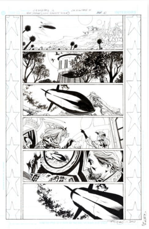DC Comics Presents: Mystery in Space #1 Page 10 by J.H. Williams sold for $145. Click here to get your original art appraised.