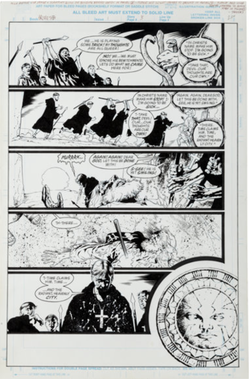 Promethea #1 Page 3 by J.H. Williams sold for $345. Click here to get your original art appraised.