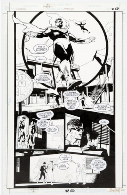 Son of Superman Graphic Novel Page 50 by J.H. Williams sold for $320. Click here to get your original art appraised.