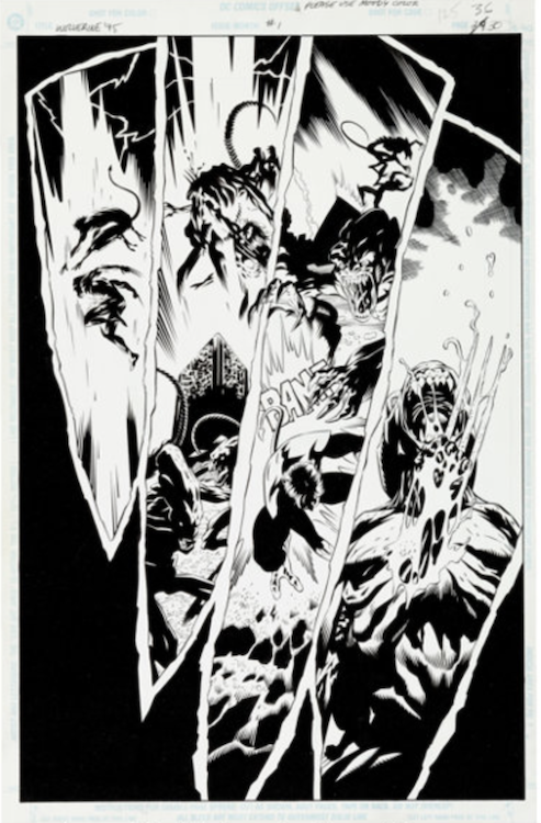 Wolverine '95 #1 Cover Art by J.H. Williams sold for $1,200. Click here to get your original art appraised.