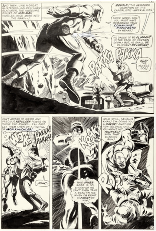 Tales of Suspense #78 Page 10 by Jack Abel sold for $8,700. Click here to get your original art appraised.