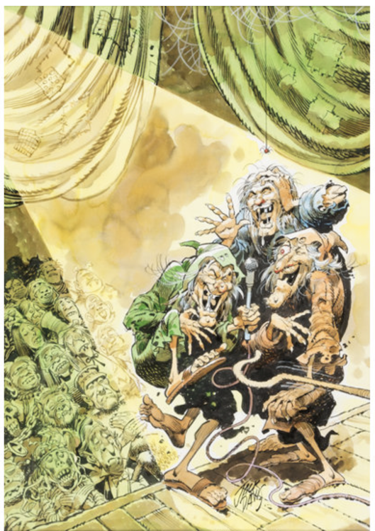 Jokes from the Crypt Paperback Cover Art by Jack Davis sold for $6,600. Click here to get your original art appraised.