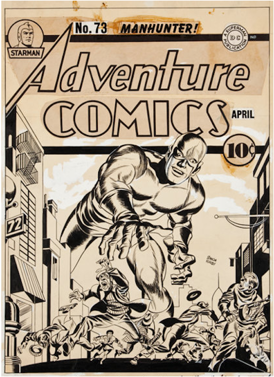 Adventure Comics #73 Cover Art by Jack Kirby sold for $119,500. Click here to get your original art appraised.