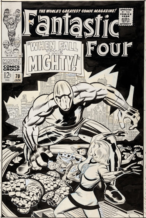 Fantastic Four #70 Cover Art by Jack Kirby sold for $156,000. Click here to get your original art appraised.