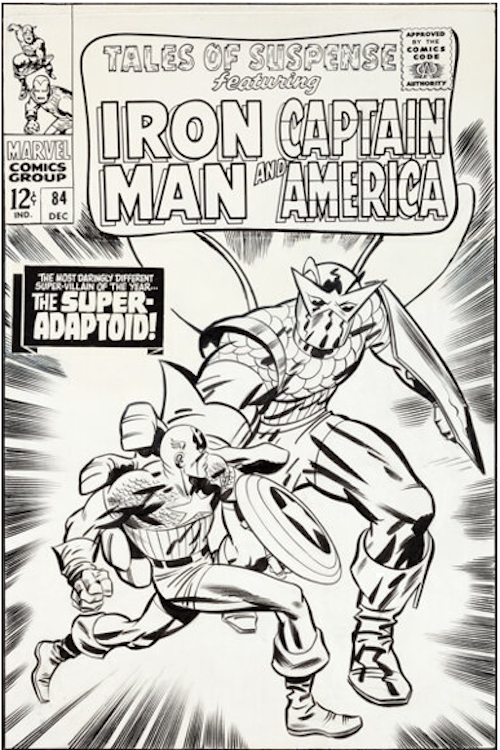 Tales of Suspense #84 Cover Art by Jack Kirby sold for $167,300. Click here to get your orignal art appraised.