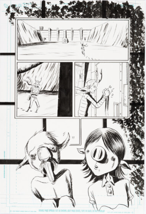 Sweet Tooth #31 Page 17 by Jeff Lemire sold for $265. Click here to get your original art appraised.