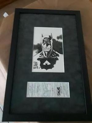 Original Jim Lee Batman Sketch from 2018 MegaCon Orlando