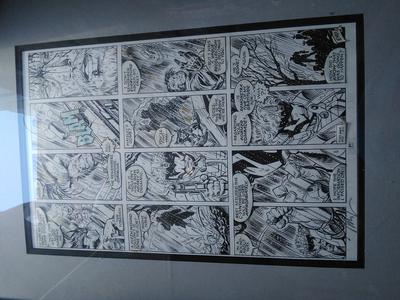 Jim Lee Signed X-Men Art