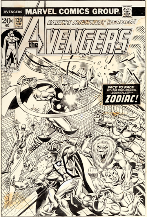 The Avengers #120 Cover Art by Jim Starlin sold for $75,000. Click here to get your original art appraised.