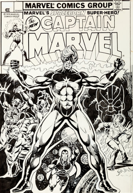 Captain Marvel #32 Cover Art by Jim Starlin sold for $57,600. Click here to get your original art appraised.