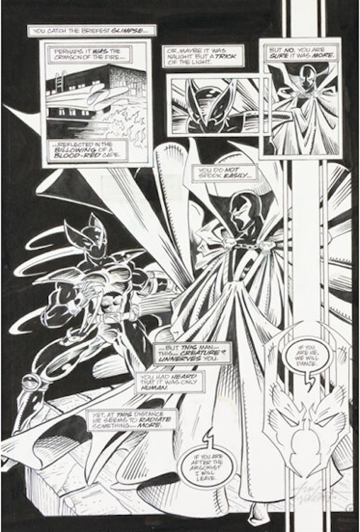 Shadowhawk #1 Page 2 by Jim Valentino sold for $8,125. Click here to get your original art appraised.