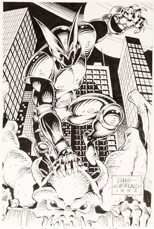 Shadowhawk Volume 2 #3 Page 25 by Jim Valentino sold for $1,190. Click here to get your original art appraised.