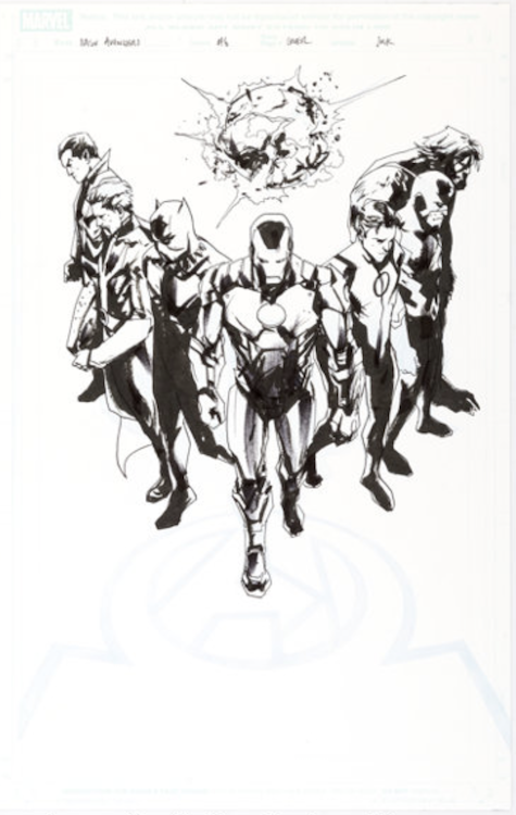 New Avengers #6 Cover Art by Jock sold for $1,080. Click here to get your original art appraised.