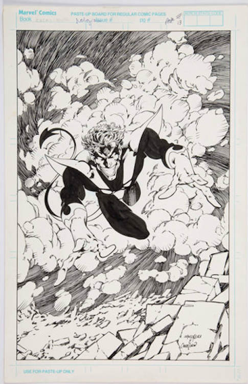 Nightcrawler Illustration by Joe Madureira sold for $4,560. Click here to get your original art appraised.