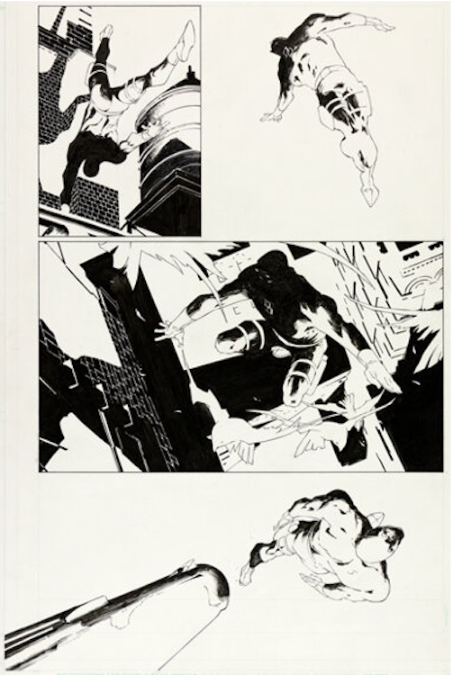 Daredevil Father #1 Page 10 by Joe Quesada sold for $8,125. Click here to get your original art appraised.
