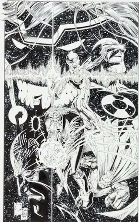 Deathmate Epilogue Cover Art by Joe Quesada sold for $8,960. Click here to get your original art appraised.
