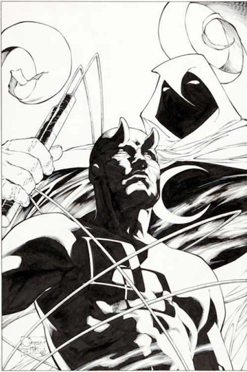 Marvel Knights #5 Cover Art by Joe Quesada sold for $1,310. Click here to get your original art appraised.