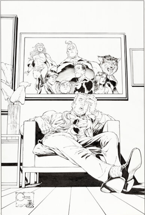 X-Factor #13 Cover Art by Joe Quesada sold for $1,980. Click here to get your original art appraised.