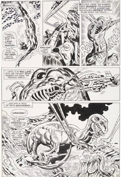 Agent Fury: Agent of S.H.I.E.L.D. #2 Page 15 by Jim Steranko sold for $18,000. Click here to get your original art appraised.