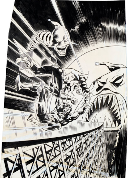Daredevil #137 Cover Art by John Buscema sold for $8,365. Click here to get your original art appraised.