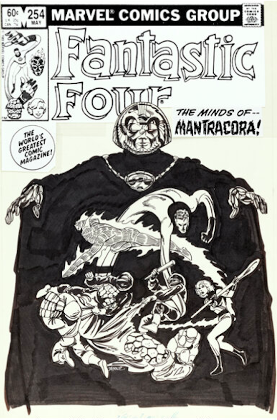 Fantastic Four #254 Cover Art by John Byrne sold for $50,400. Click here to get your original art appraised.