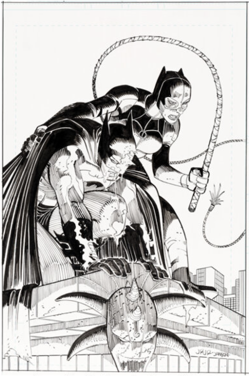 Batman #80 Cover Art by John Romita Jr. sold for $12,000. Click here to get your original art appraised.