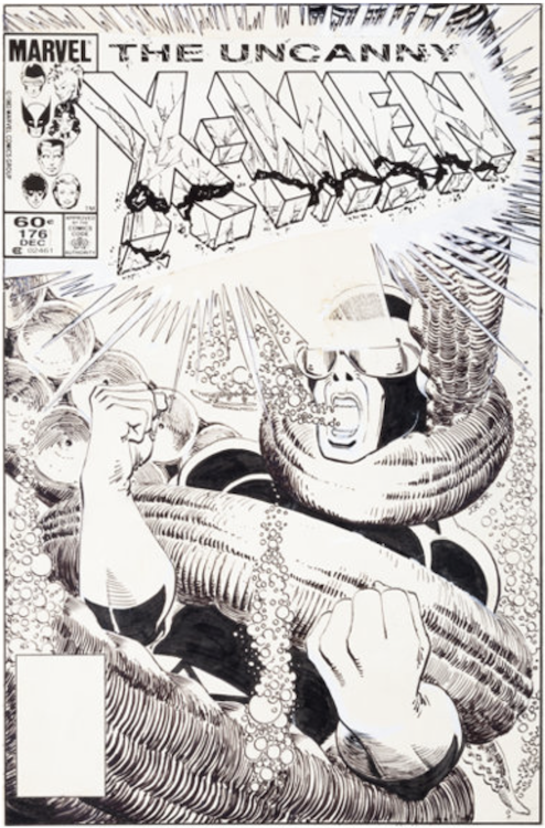 Uncanny X-Men #176 Cover Art by John Romita Jr. sold for $19,120. Click here to get your original art appraised.