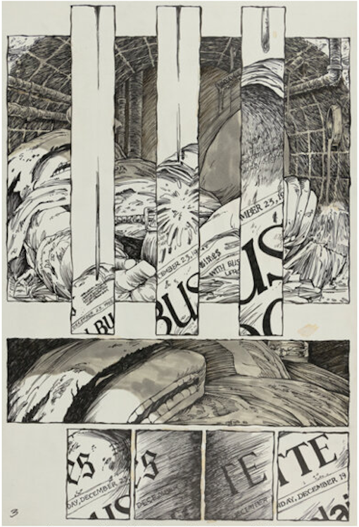 Teenage Mutant Ninja Turtles #19 Page 3 by Kevin Eastman sold for $5,000. Click here to get your original art appraised.