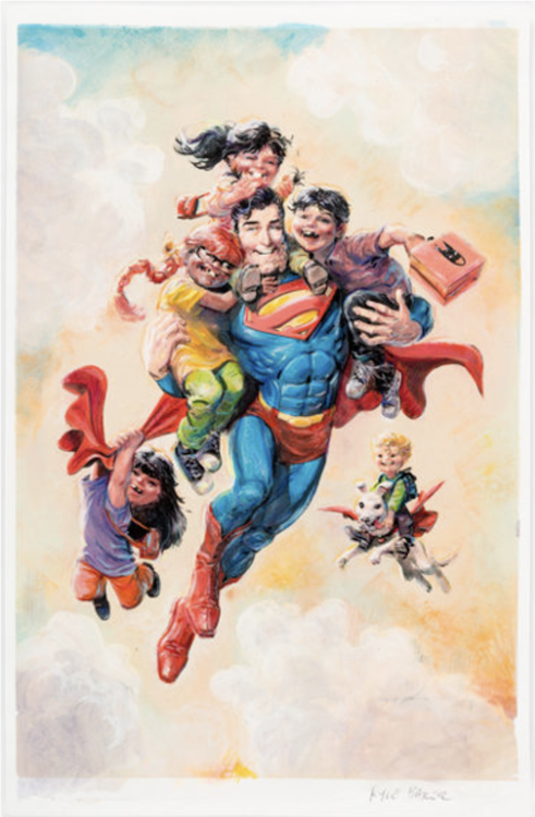 Superman Smashes the Klan #1 Variant Cover Art by Kyle Baker sold for $1,980. Click here to get your original art appraised.