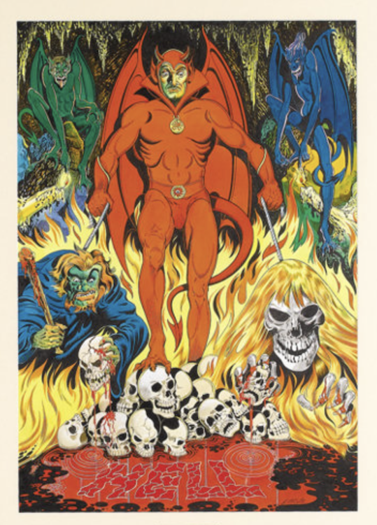 Hell Painting by L.B. Cole sold for $5,675. Click here to get your original art appraised.