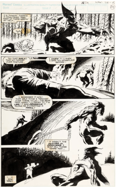 Wolverine #34 Page 24 by Marc Silvestri sold for $2,280. Click here to get your original art appraised.