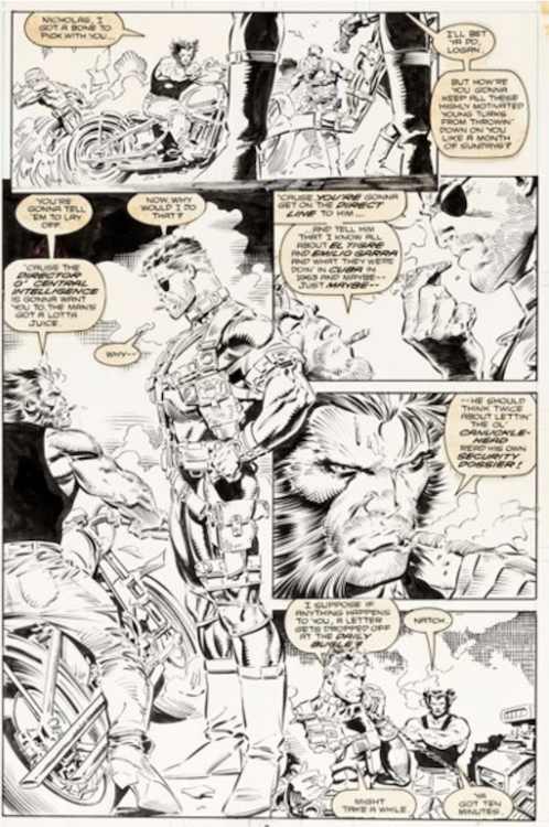 Wolverine #50 Page 7 by Marc Silvestri sold for $4,800. Click here to get your original art appraised.