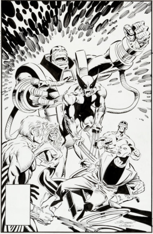Wolverine / X-Factor Cover Art by Marc Silvestri sold for $2,990. Click here to get your original art appraised.