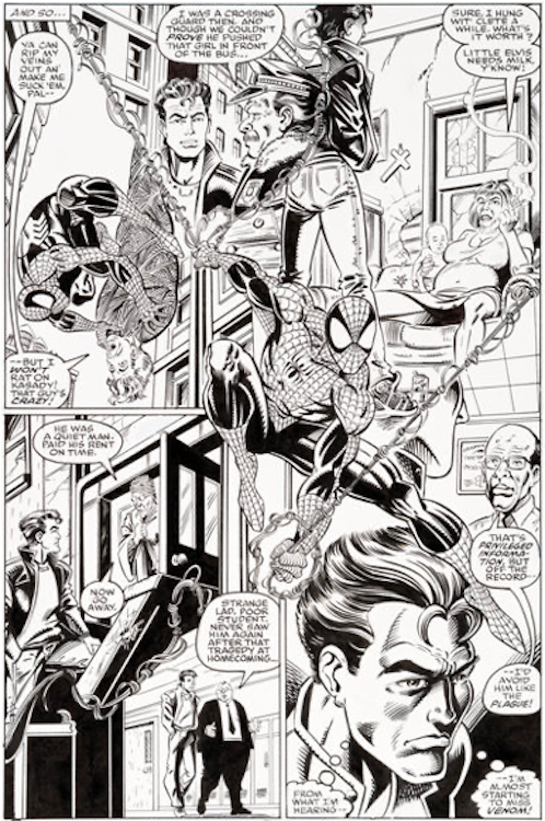 The Amazing Spider-Man #361 Page 12 by Mark Bagley sold for $3,940. Click here to get your original art appraised.