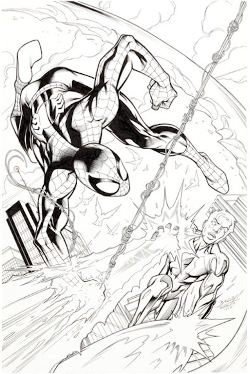 Avengers vs. X-Men #4 Variant Cover Art by Mark Bagley sold for $1,790. Click here to get your original art appraised.