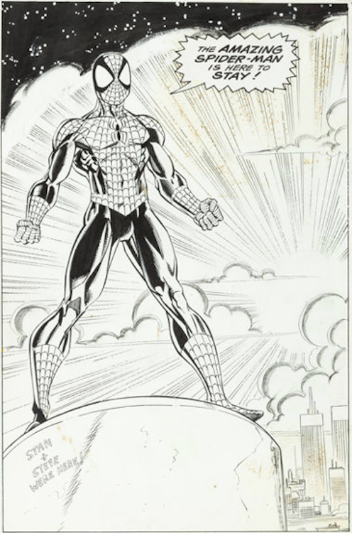 Spider-Man #26 Page 30 by Mark Bagley sold for $5,280. Click here to get your original art appraised.
