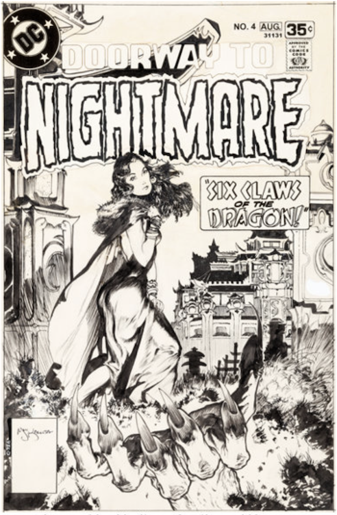 Doorway to Nightmare #4 Cover Art by Michael Kaluta sold for $16,730. Click here to get your original art appraised.