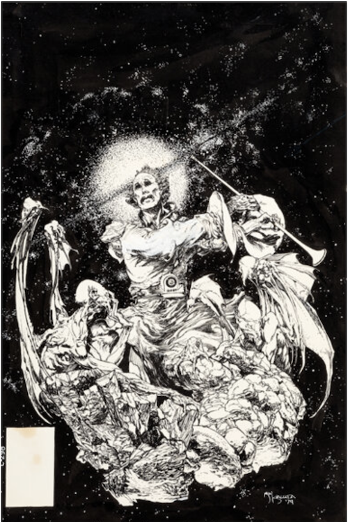 Time Warp #4 Cover Art by Michael Kaluta sold for $6,600. Click here to get your original art appraised.