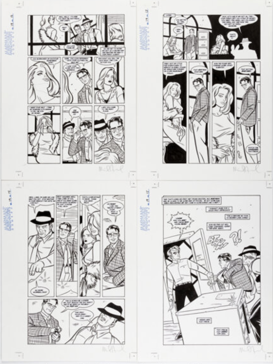 Madman Comics #19 Pages 12-15 by Mike Allred sold for $1,080. Click here to get your original art appraised.