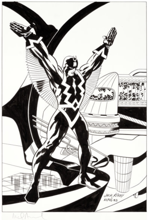 The Jack Kirby Collector #39 Cover Art by Mike Allred sold for $1,015. Click here to get your original art appraised.