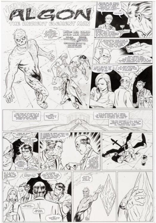 Wednesday Comics #10 Story Page by Mike Allred sold for $1,560. Click here to get your original art appraised.