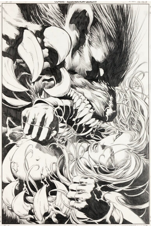 She-Hulk Volume 2 #35 Cover Art by Mike Deodato sold for $2,625. Click here to get your original art appraised.