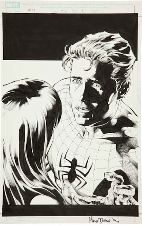 The Amazing Spider-Man #512 Page 1 by Mike Deodato sold for $600. Click here to get your original art appraised.