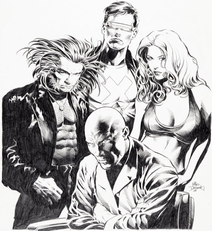 X-Men Unlimited #34 Pin-up Illustration by Mike Deodato sold for $1,135. Click here to get your original art appraised.